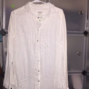 Linen Button Down